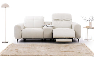 Este 2 Seater Recliner Sofa with Storage Console