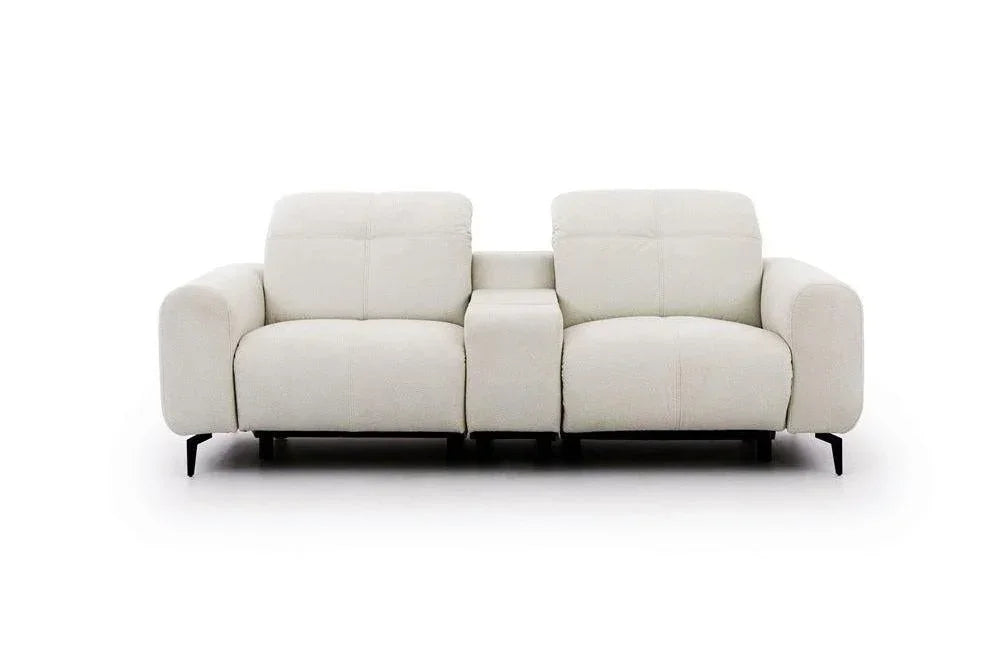 Este 2 Seater Recliner Sofa with Storage Console
