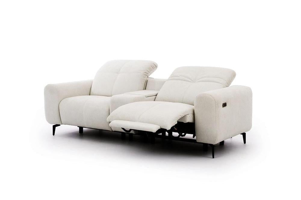 Este 2 Seater Recliner Sofa with Storage Console