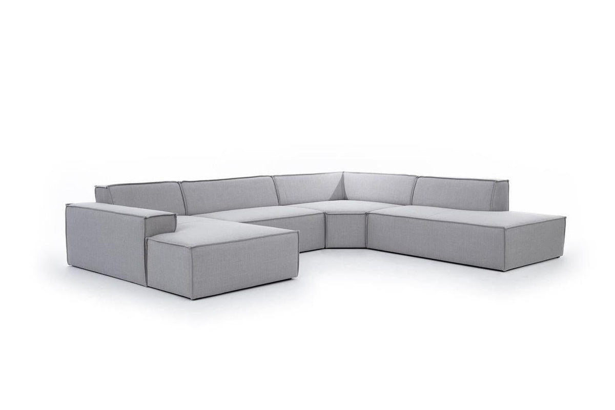 Fondy U Shape Corner Sofa Riviera 24 Clearance