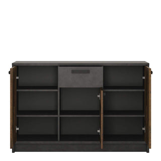 Brooklyn Cabinet with 3 Doors and 1 Drawer - Msofas LTD