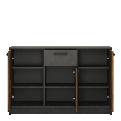 Brooklyn Cabinet with 3 Doors and 1 Drawer