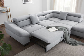 Fabio Express Delivery Corner Sofa Bed with Storage Primo 88