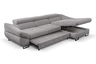 Fabio Corner Sofa Bed Longchair - Msofas LTD