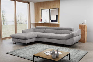 Fabio Corner Sofa Bed Longchair - Msofas LTD