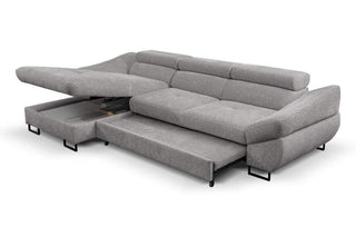 Fabio Corner Sofa Bed Longchair - Msofas LTD