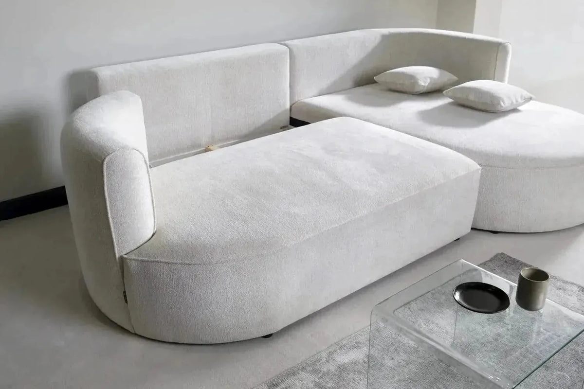 Fiore Corner Sofa Bed With Storage