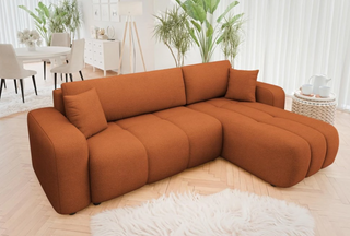 Sofa narożna Furyn z funkcją spania i schowkiem