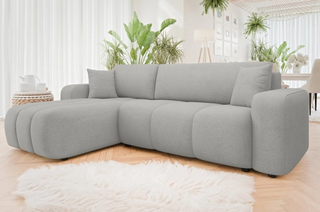 Sofa narożna Furyn z funkcją spania i schowkiem