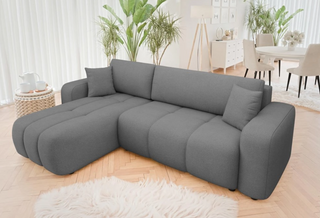 Sofa narożna Furyn z funkcją spania i schowkiem