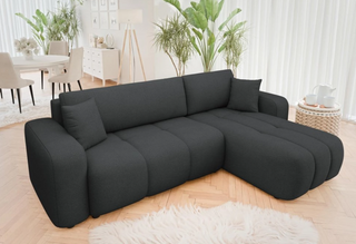 Sofa narożna Furyn z funkcją spania i schowkiem