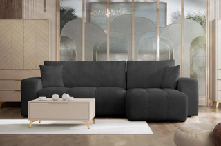 Sofa narożna Furyn z funkcją spania i schowkiem