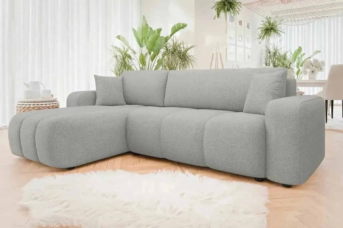Furyn Express Delivery Corner Sofa Bed With Storage