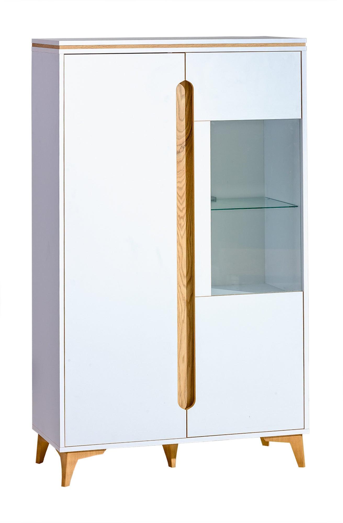 Gappa Low Glass Cabinet