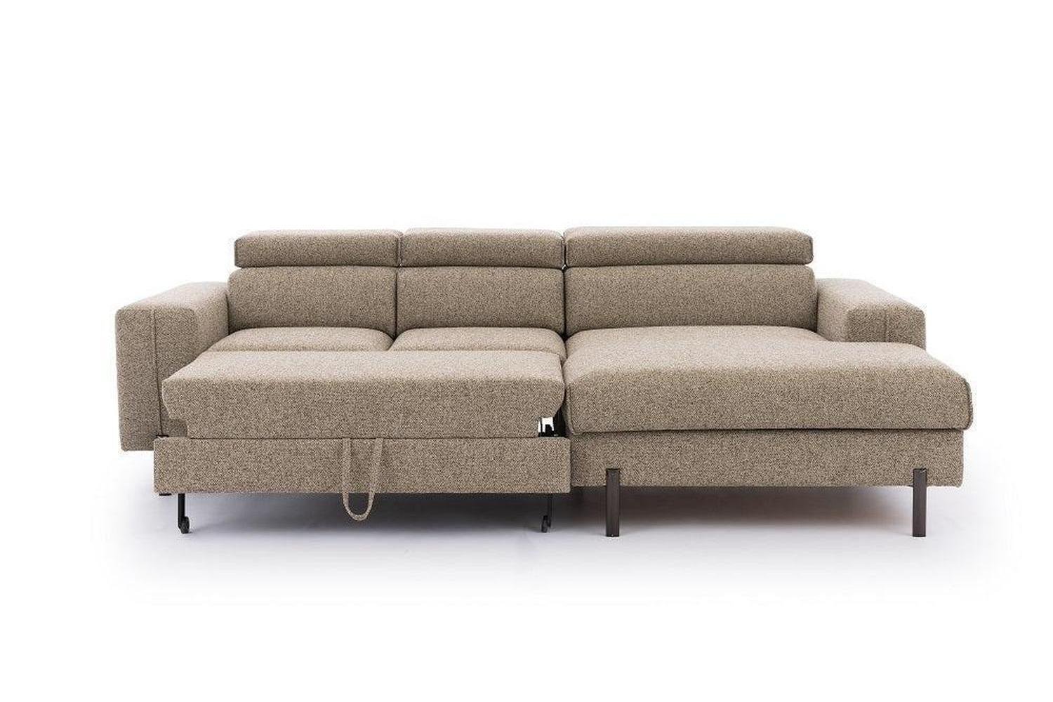 Gilia Corner Sofa Bed With Storage