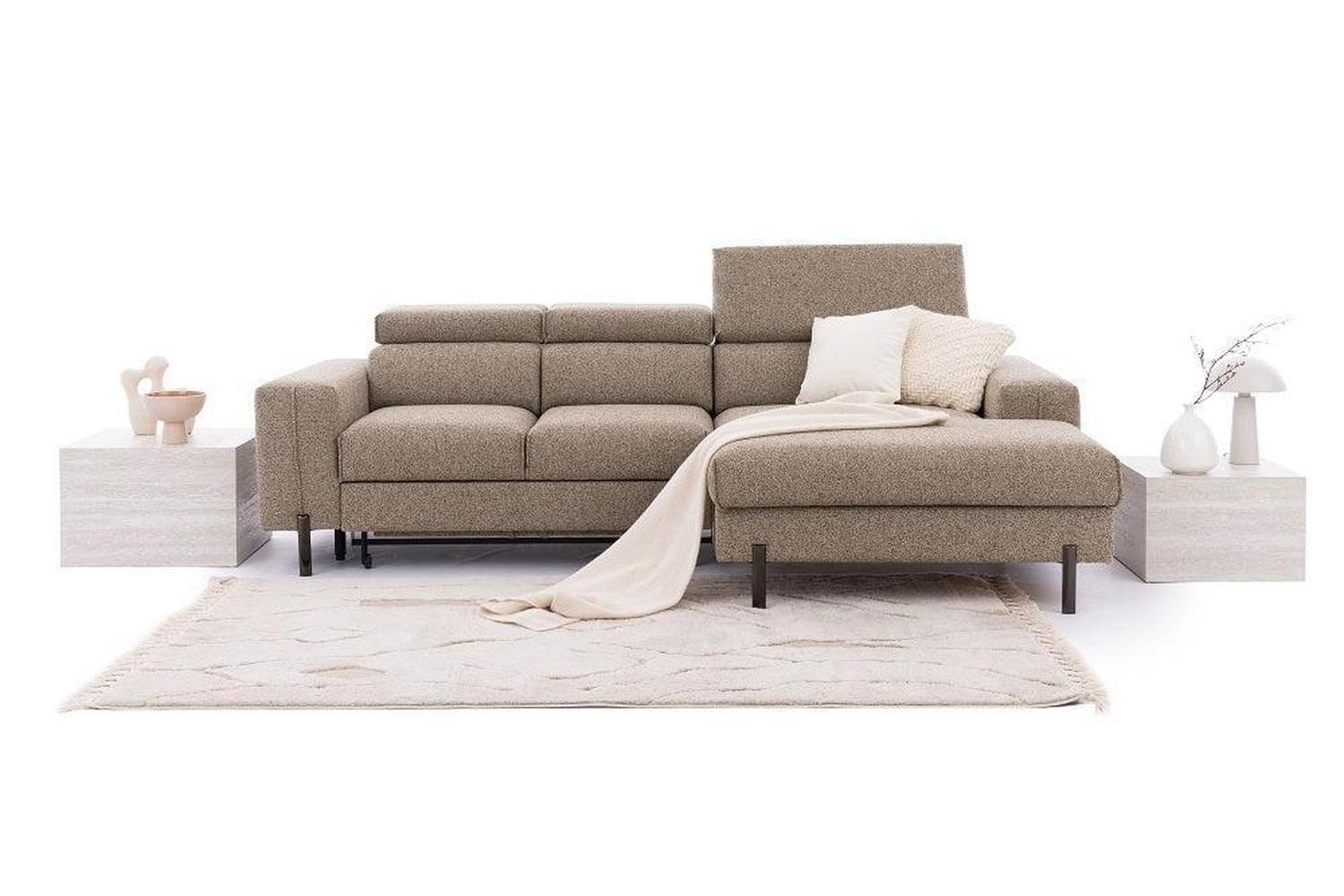 Gilia Corner Sofa Bed With Storage