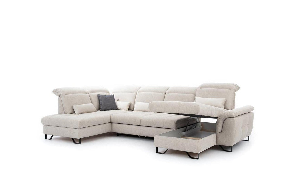 Giova U Shape Corner Sofa Bed