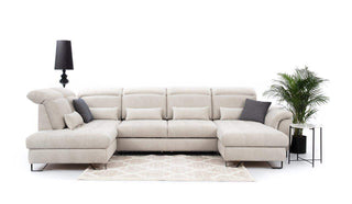 Giova U Shape Corner Sofa Bed - Msofas LTD