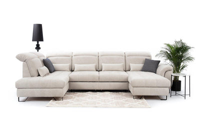 Giova Corner Sofa Bed U Shape