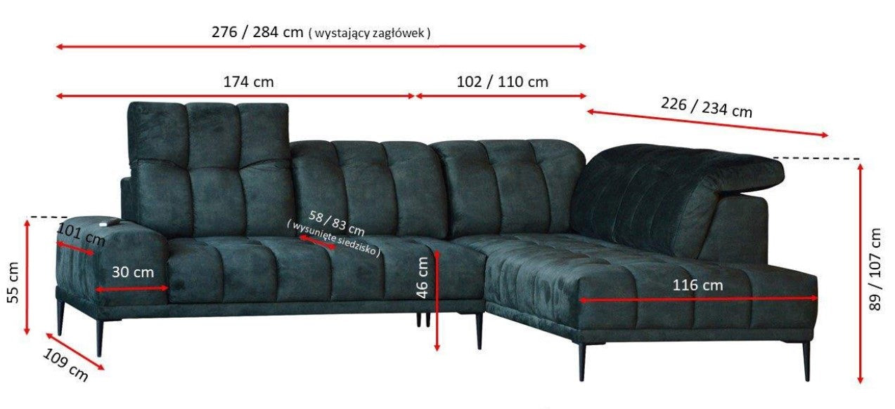 Grenada Corner Sofa Relax