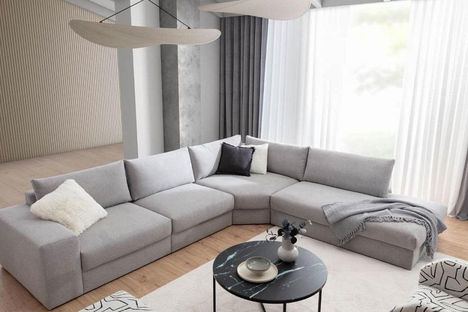 Hermes L Corner Sofa