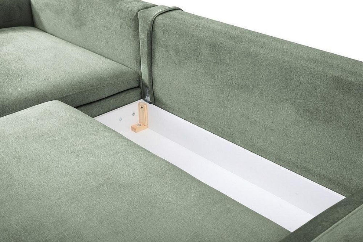 Fira Corner Sofa Bed With Storage