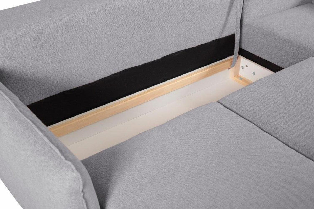 Chivas 1 Corner Sofa Bed With Storage