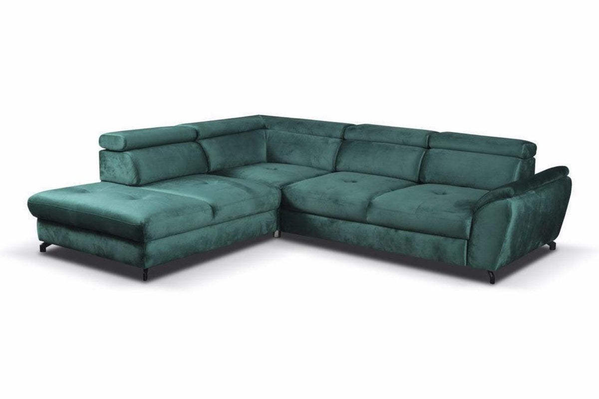 Ex-Display Marolla Corner Sofa Bed Monolith 85