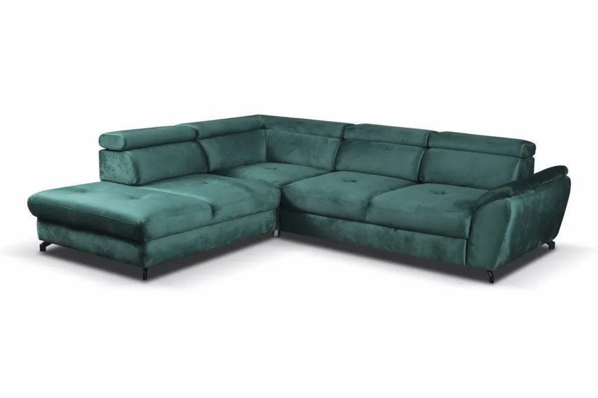 Ex-Display Marolla Corner Sofa Bed Monolith 85