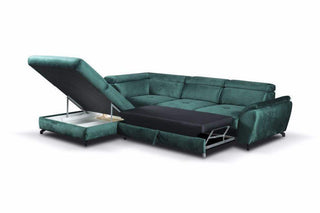 Ex-Display Marolla Corner Sofa Bed Monolith 85 - Msofas LTD