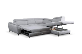 Ex-Display Marolla Corner Sofa Bed Monolith 85 - Msofas LTD