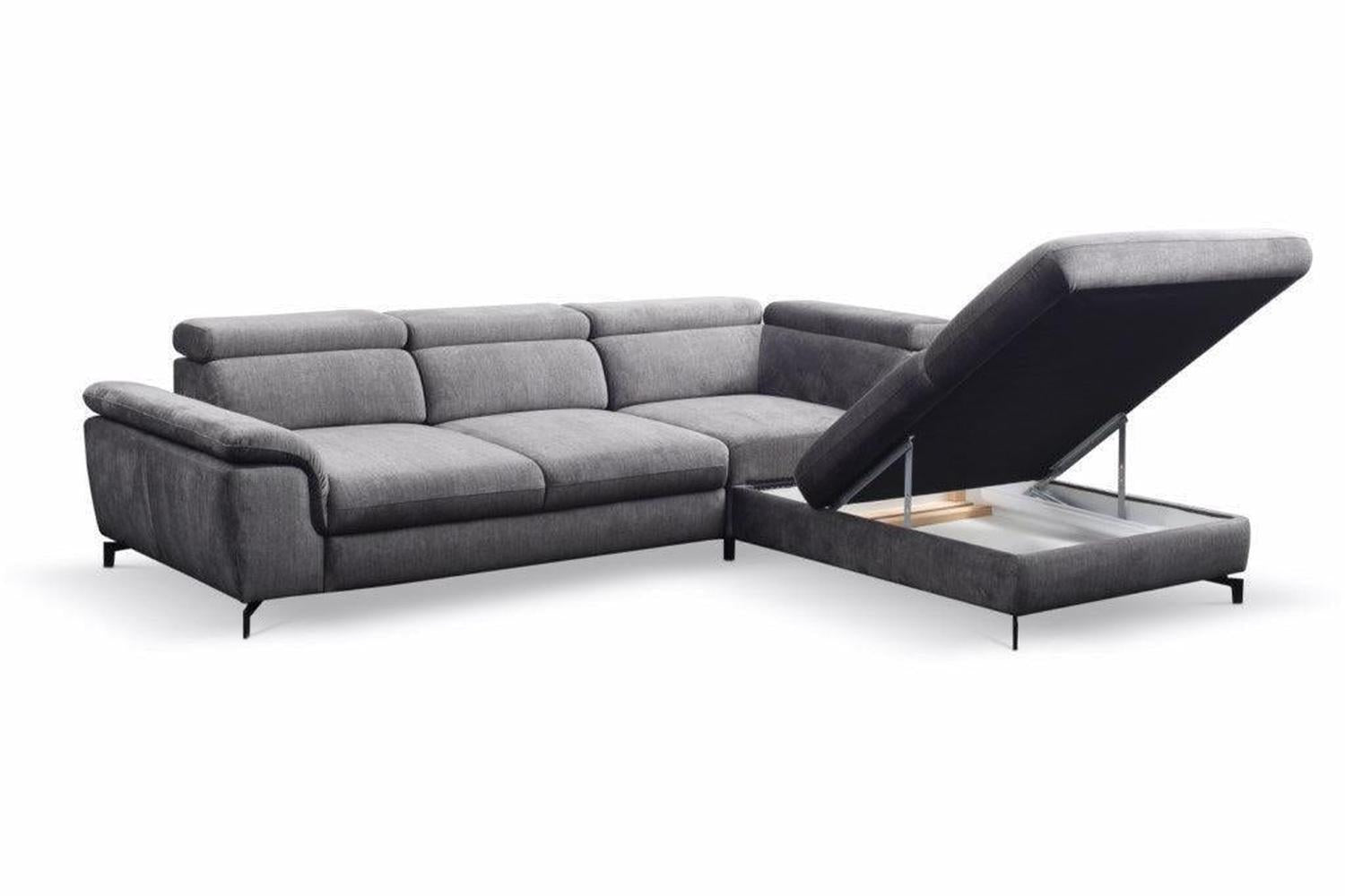 Alegra Corner Sofa Bed With Storage