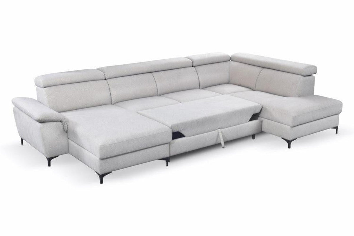 Braga Express Delivery U Shape Corner Sofa Bed With Storage