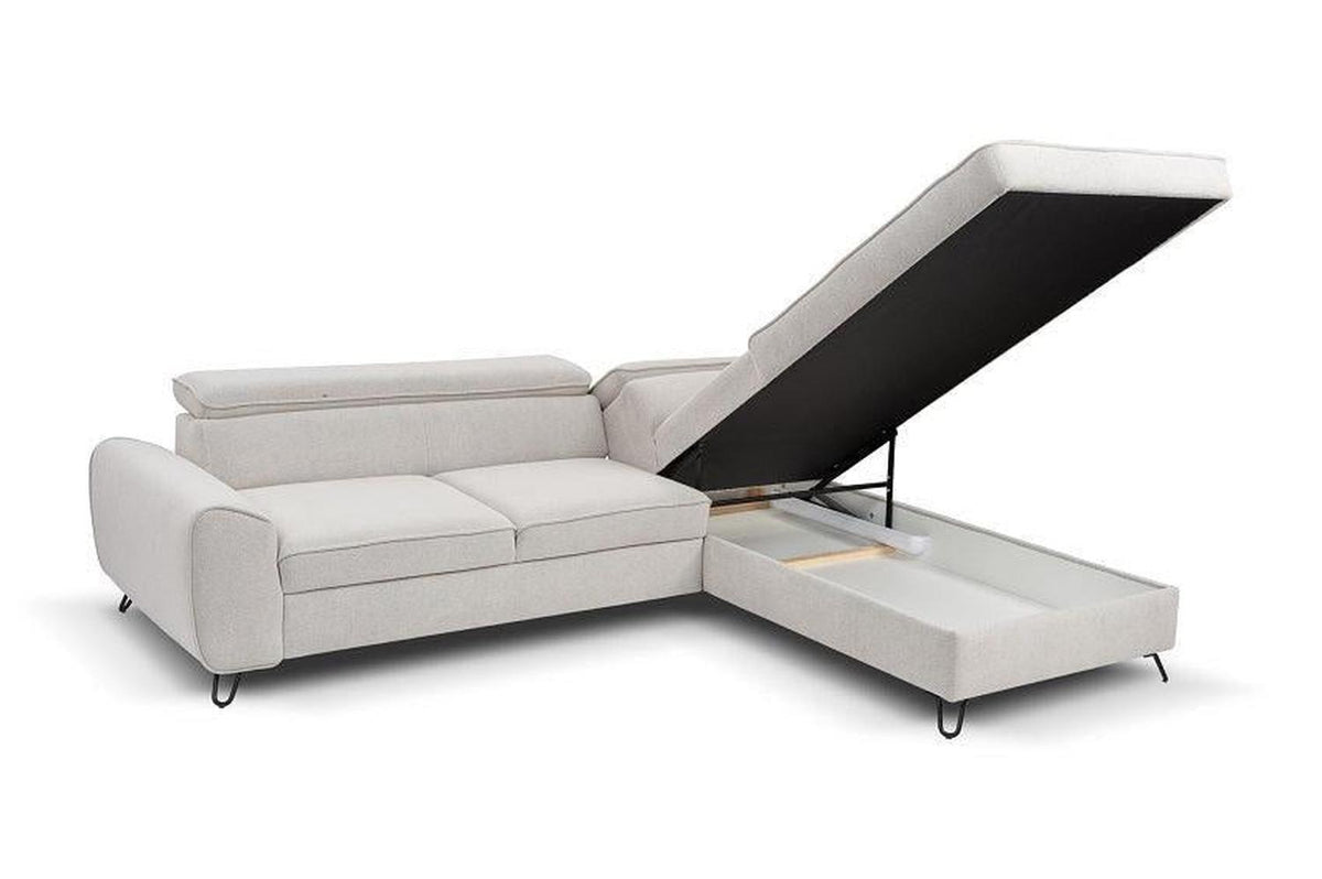 Idylla Express Delivery Corner Sofa Bed With Storage Curio 02