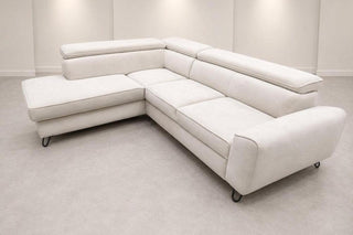 Ex-Display Idylla Corner Sofa Bed With Storage Malia Cream