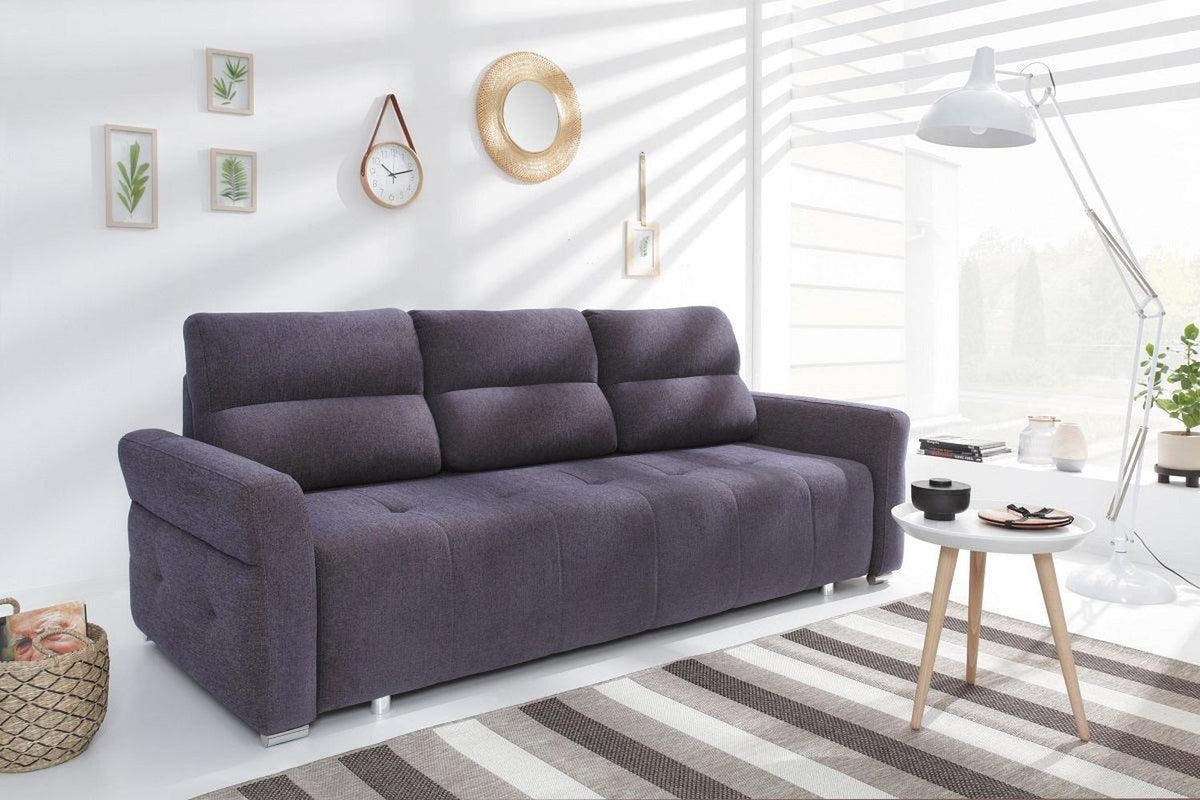 Island 3 Seater Sofa Bed With Storage