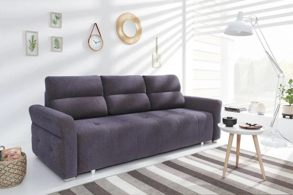 Island 3 Seater Sofa Bed With Storage
