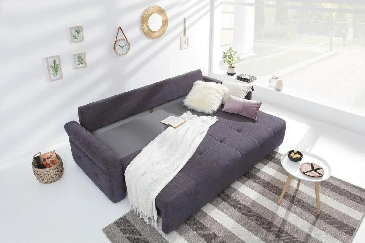 Island 3 Seater Sofa Bed With Storage