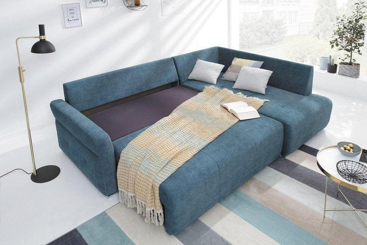 Island Corner Sofa Bed With Storage