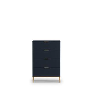 Pula Bedside Table Navy - Msofas LTD