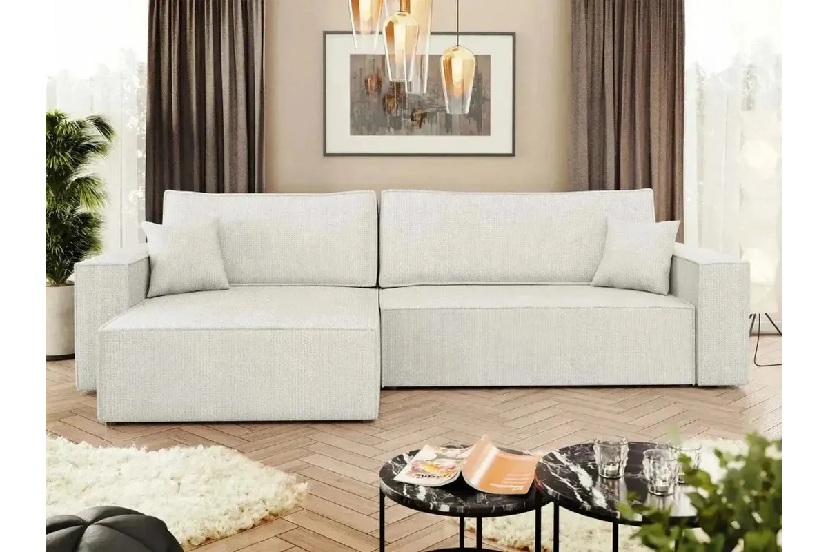 Karl L Maxi Corner Sofa Bed With Storage