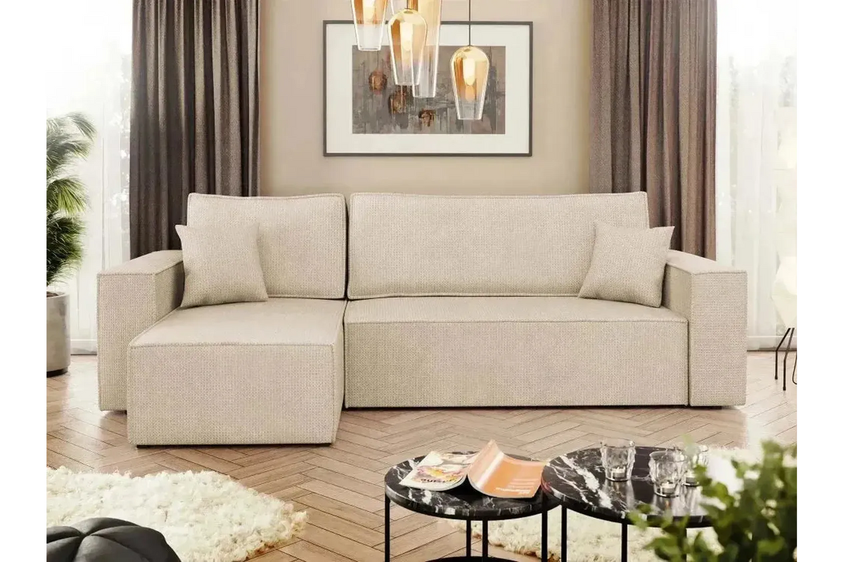 Karl Corner Sofa Bed With Storage