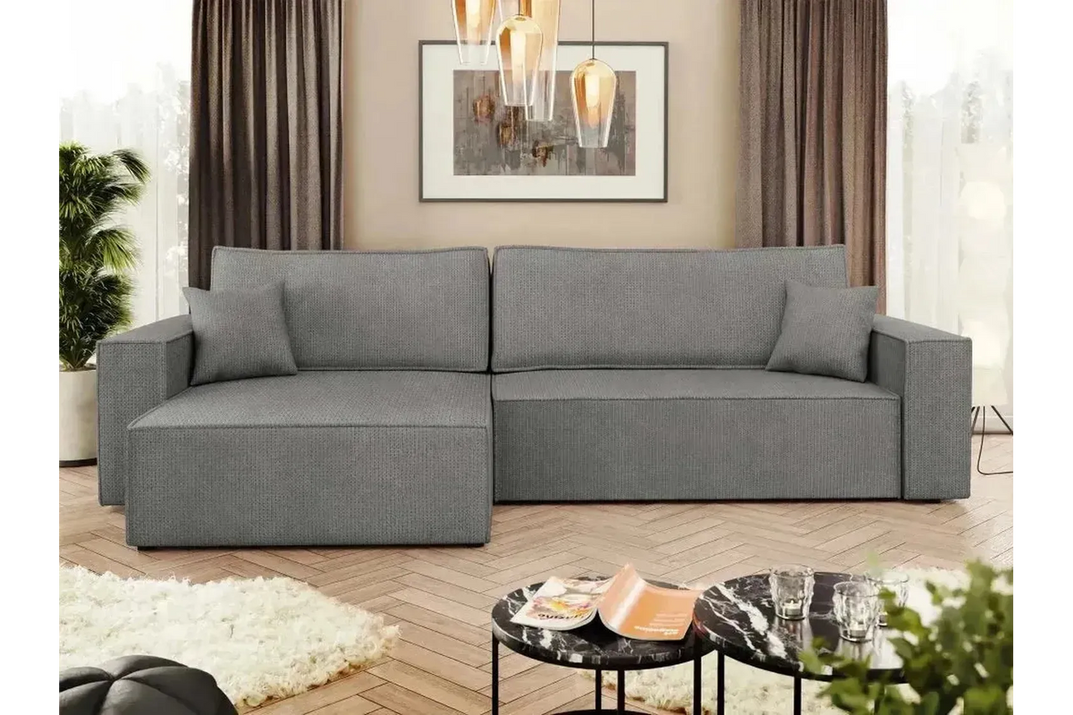Karl L Maxi Corner Sofa Bed With Storage