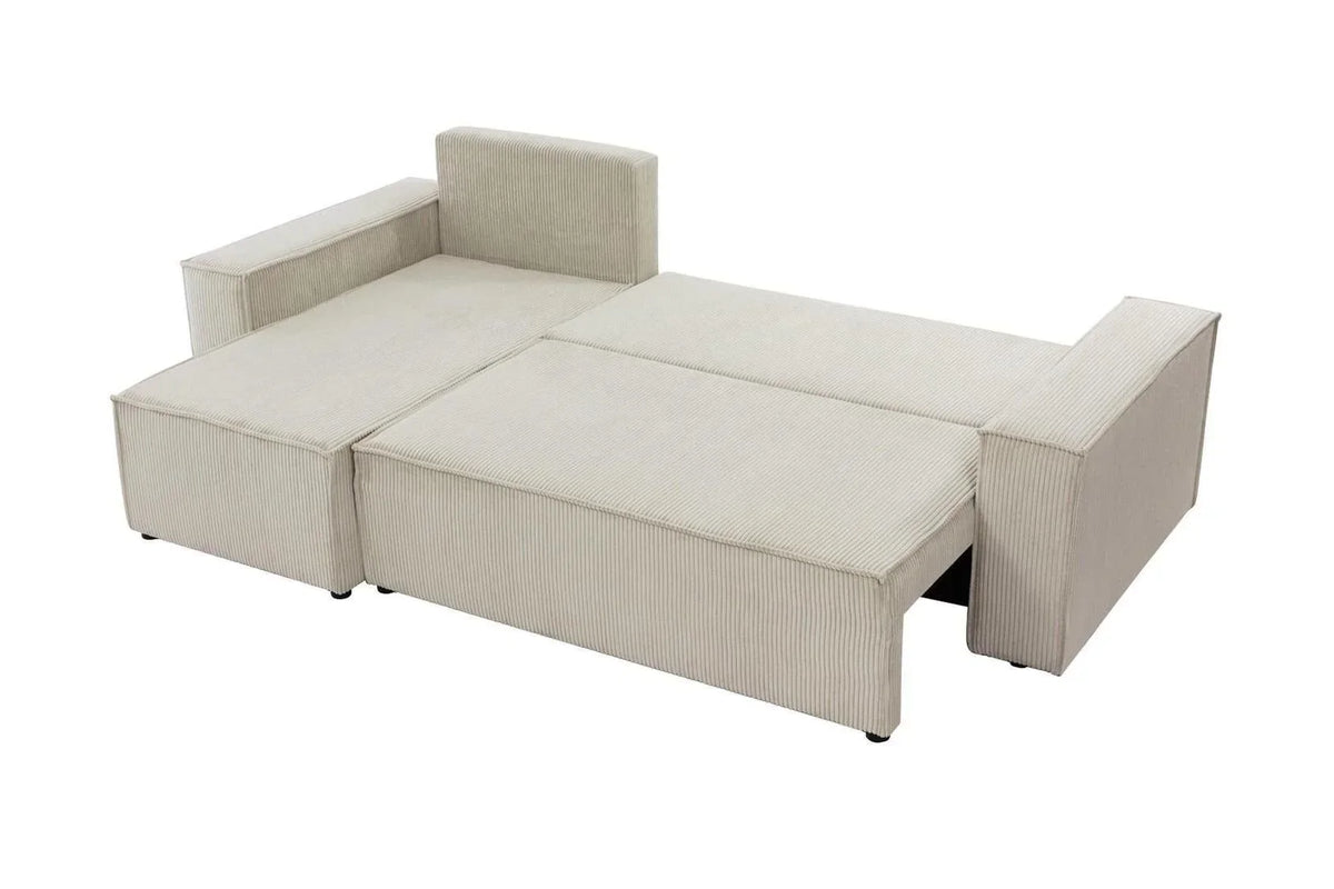 Karl Corner Sofa Bed With Storage