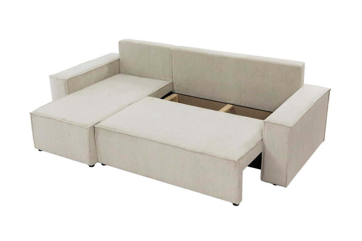 Karl Corner Sofa Bed With Storage