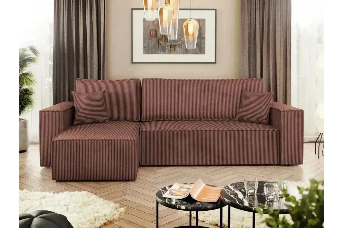 Karl Corner Sofa Bed With Storage