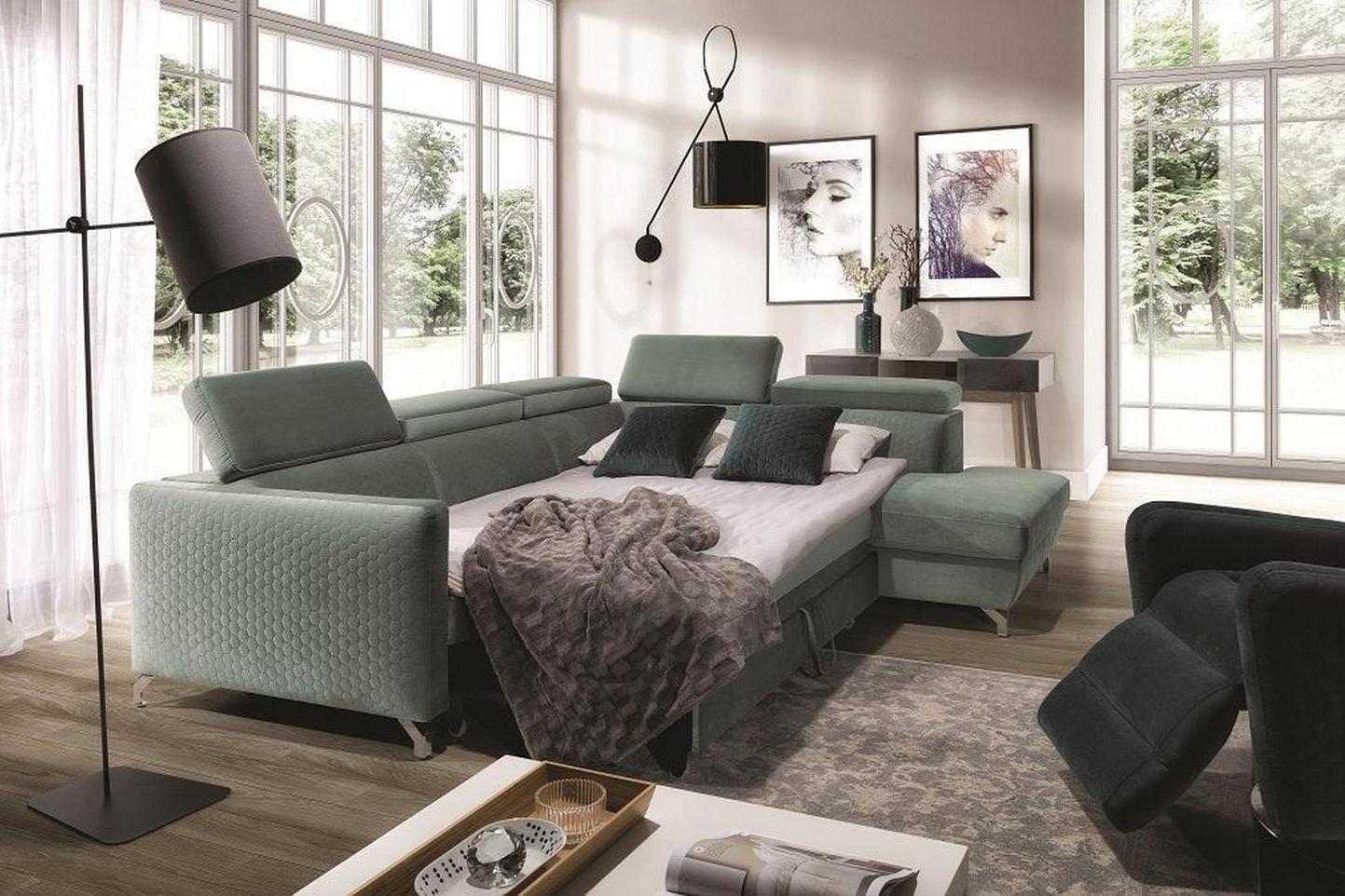 Marozzo Corner Sofa Bed With Storage