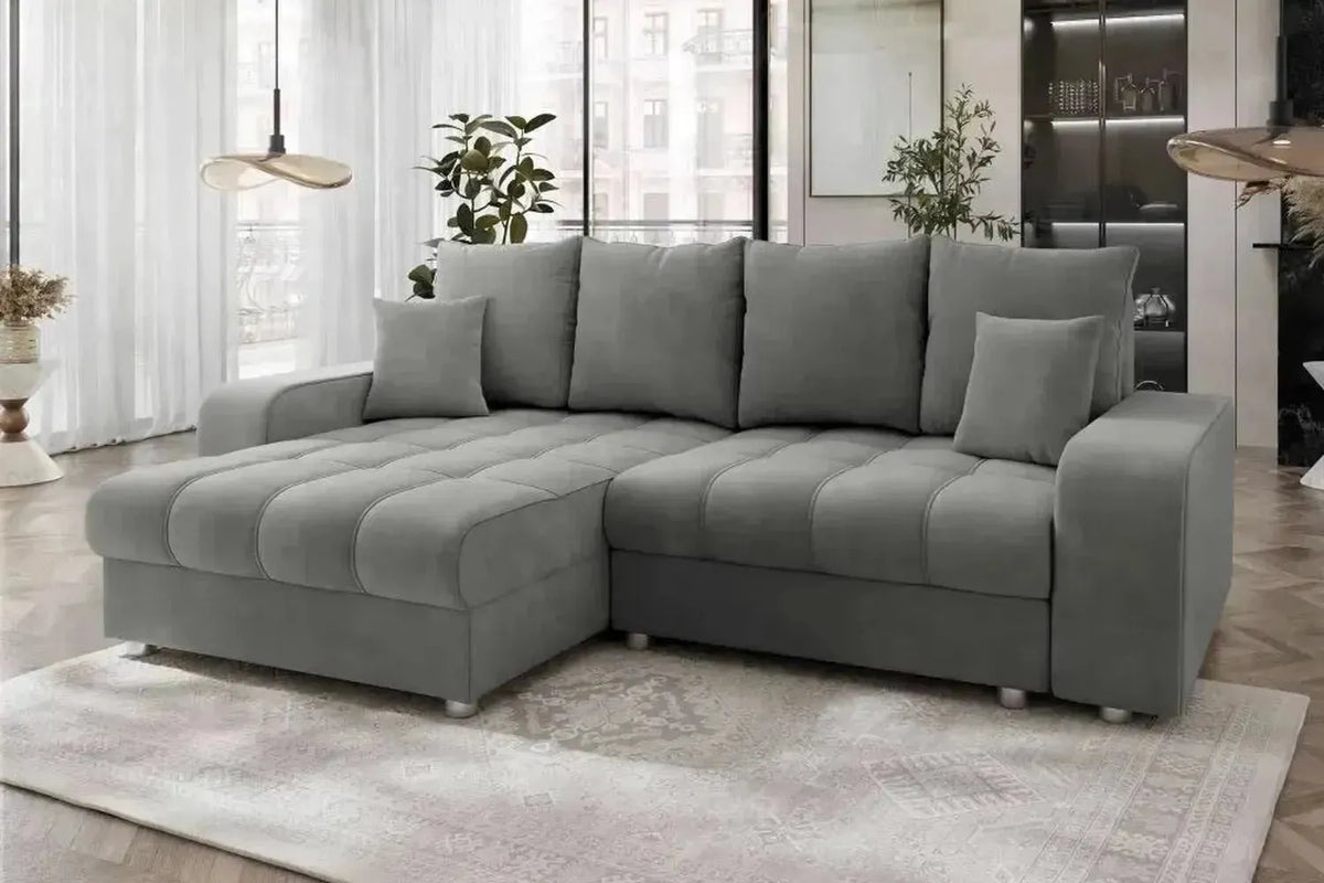 Manchester Corner Sofa Bed With Storage