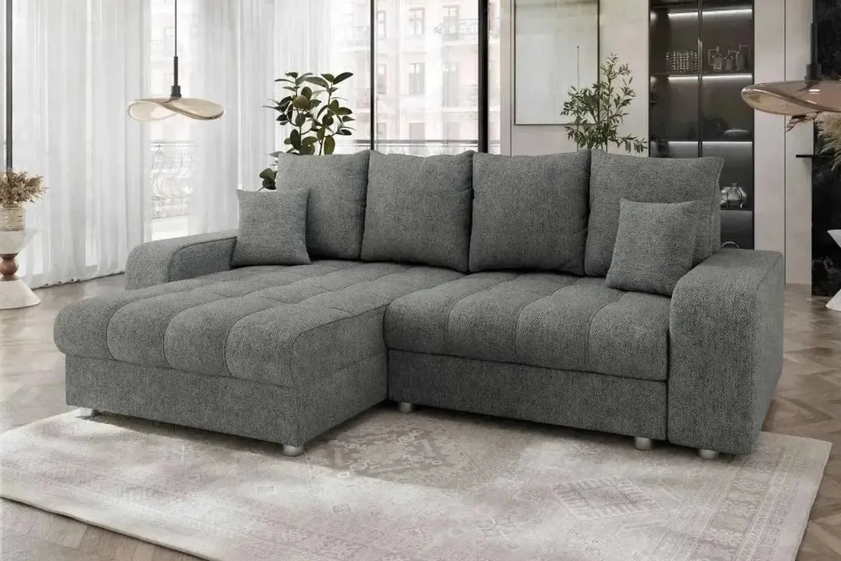 Manchester Corner Sofa Bed With Storage
