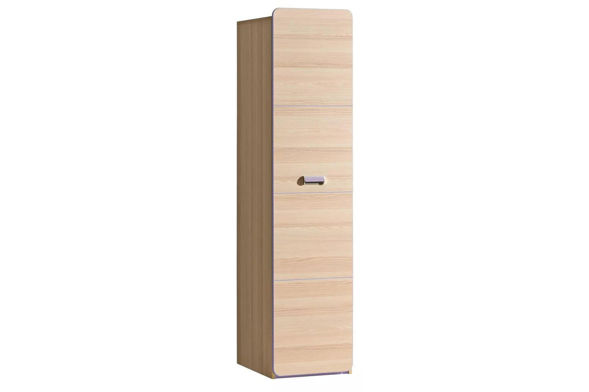 Lorento 2 Express Delivery Single Wardrobe in Purple